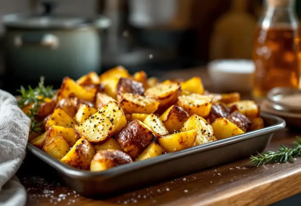 Pommes de terre au four : l’astuce toute simple pour les rendre ultra croustillantes, à tous les coups