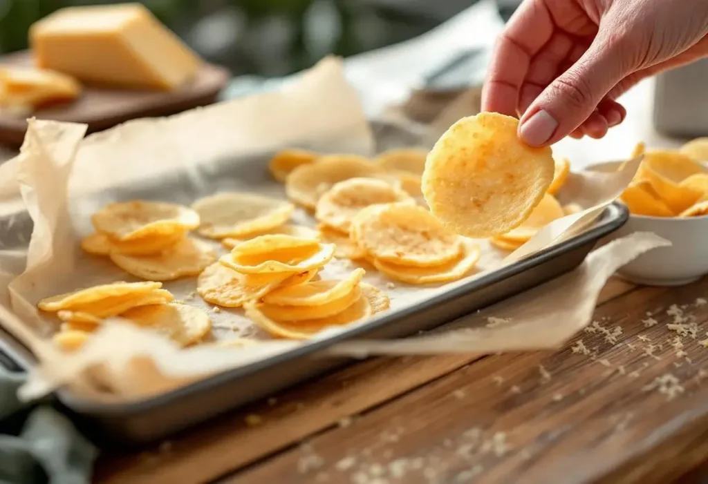 Tuiles au parmesan ultra croustillantes au four : prêtes en moins de 10 minutes